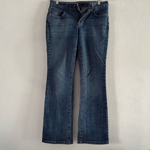 Nine West Y2K Jeans Denim Bootcut Medium Wash Mid Rise Zip Closure Size 6 / 27 - Picture 8 of 16
